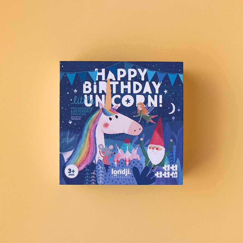Londji Puzzle Happy Birthday Unicorn! - Londji