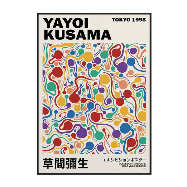 STRAVEE Yayoi Kusama | Tokyo Colours A3 Print