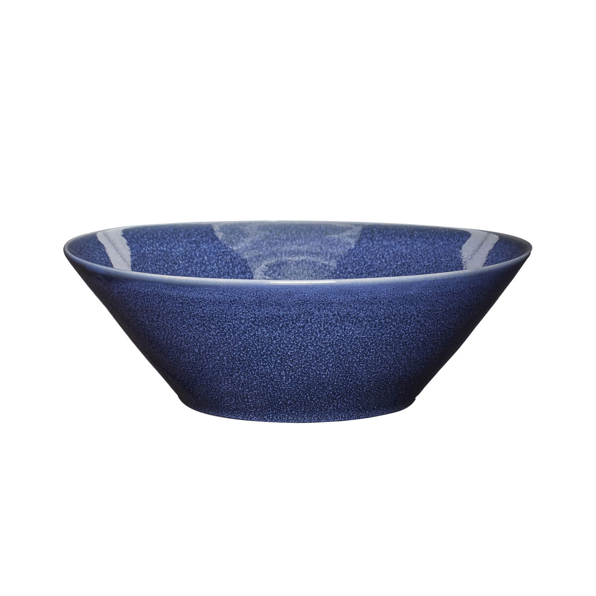 Hubsch Large Handmade Blue Glaze Bowl