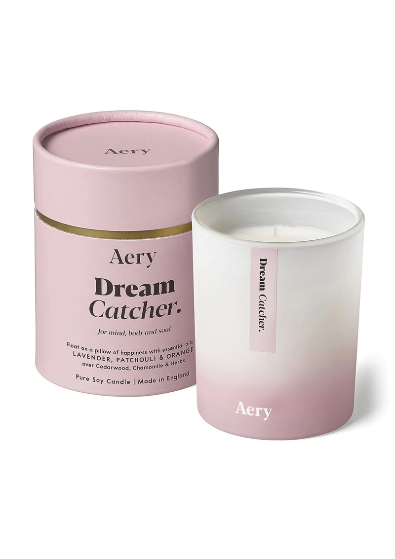 Aery  Lavender Patchouli and Orange Dream Catcher Scented Candle