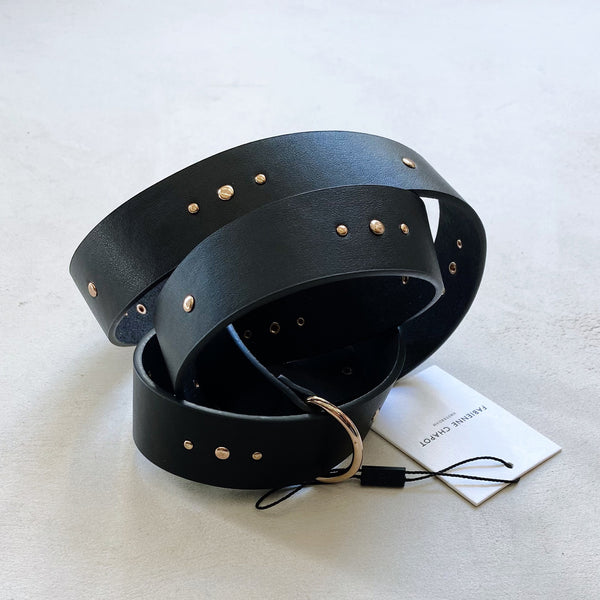 Fabienne Chapot Studded Belt - Black