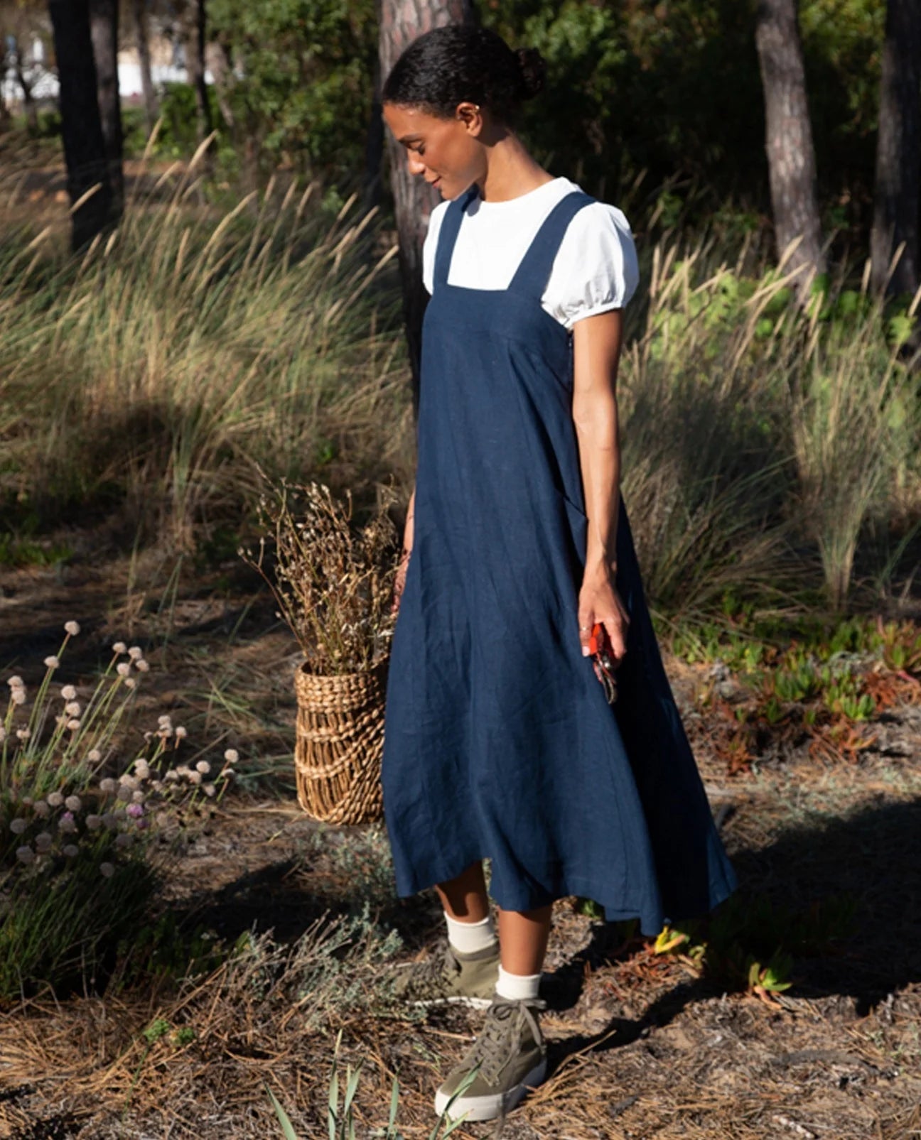 Beaumont Organic Chantel-may Linen Dress