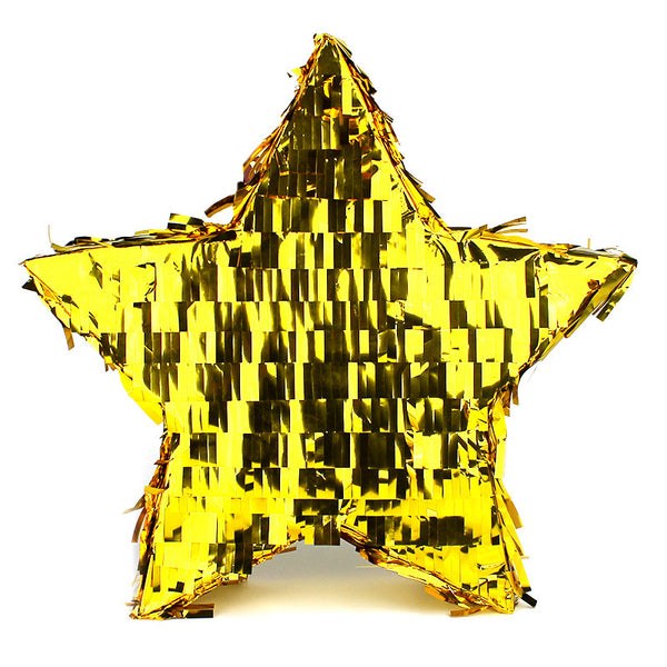 cotillons Alsace Pinata Gold Star Foil 33 X 33 Cm