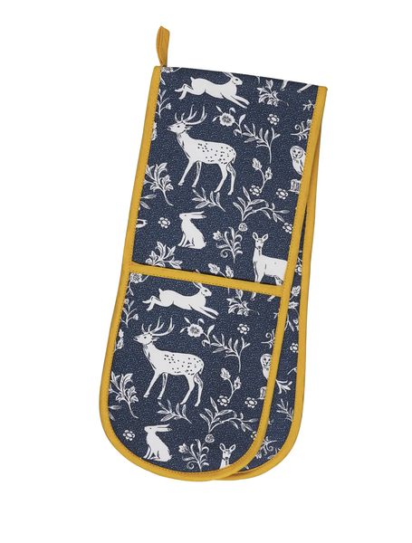 ulster-weavers-forest-friends-navy-double-oven-glove