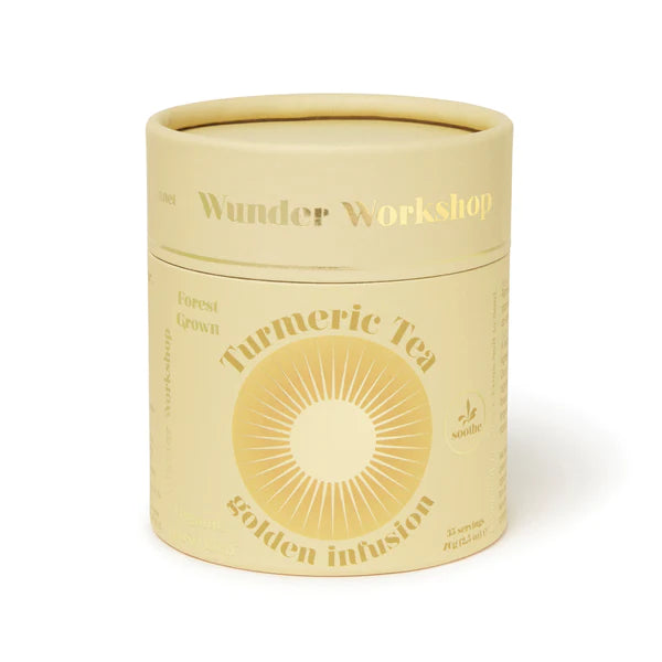 Wunder Workshop Golden Tumeric Tea - Soothe & Rejuvenate 70g