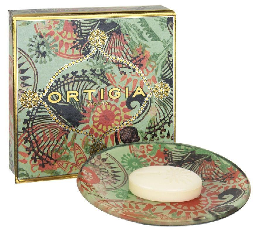 Ortigia Plate and Soap Fico Dindia