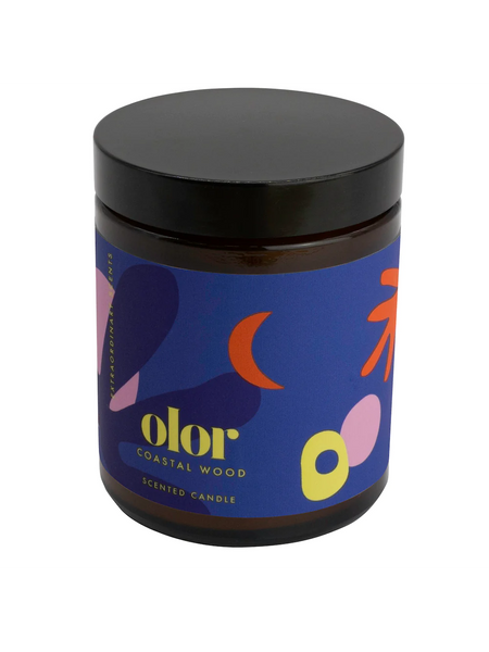 Olor Limited Coastal Wood Jar Candle