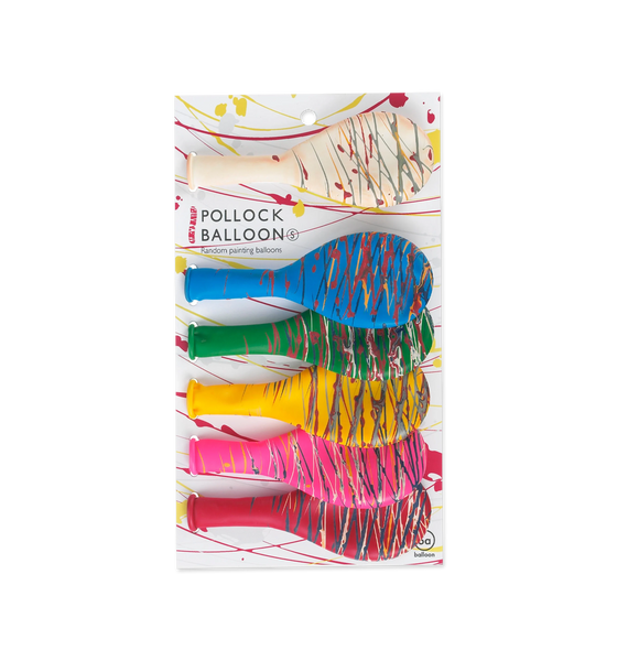Kaiko Colourful Drip Painted Balloons, Medium