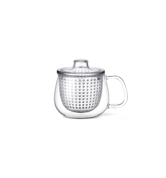 Kinto Unitea Glass Mug With Tea Infuser, Clear 350 Ml