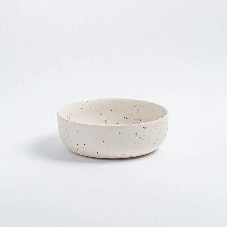 Egg Back Home 'New Edition' Confetti Handmade Pasta Bowl 19cm