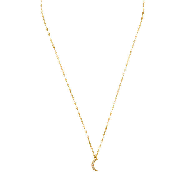 orelia-pave-moon-charm-necklace