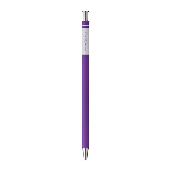 Marks Inc Mark’style Colours Gell Ball Pen - Purple