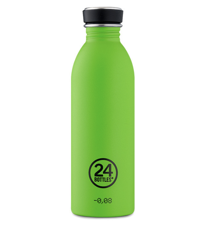 24Bottles 500ml  Stone Lime Green Urban Bottle