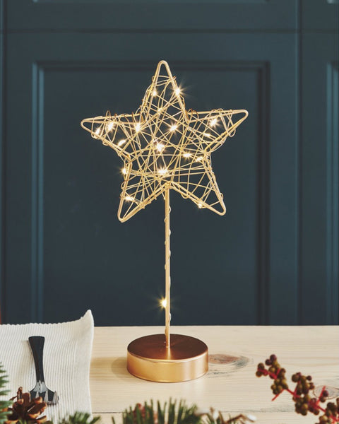 Lightstyle Table Gold Star Light Decoration