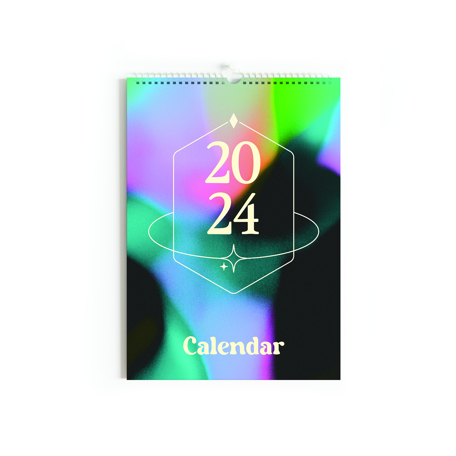 Sofe Store A4 Gradient 2024 Calendar