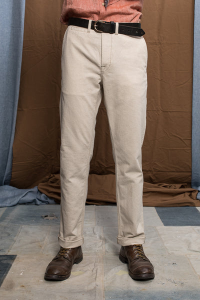 Scarti Lab Cotton-Linen Pants Natural