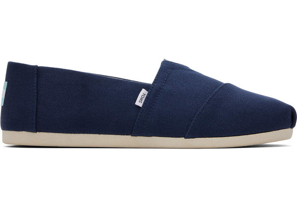 TOMS Mens Recycled Canvas Navy
