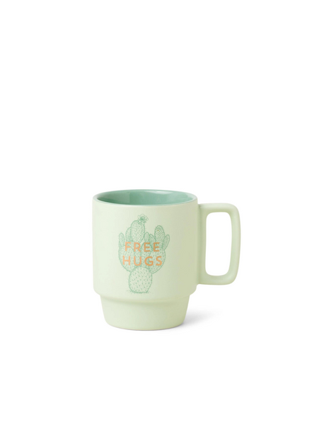Designworks Ink Vintage Sass Ceramic Mug (355 Ml) - Free Hugs From