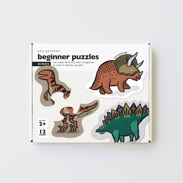 Wee Gallery Beginner Puzzles - Dinos