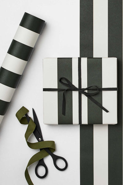 Kinshipped Pine Marine Stripe Gift Wrap