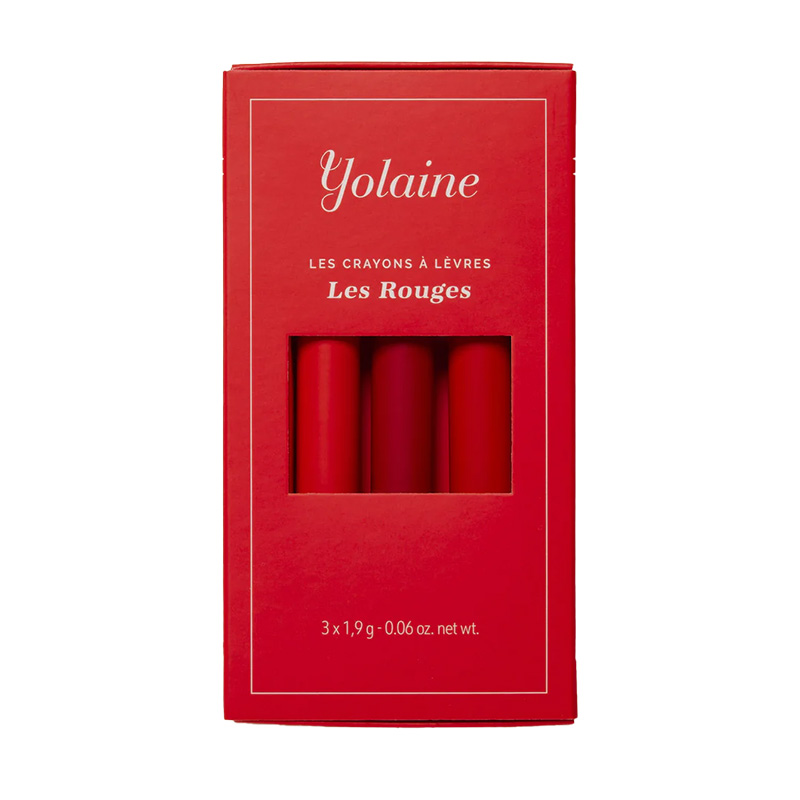 Yolaine Paris Lip Pencils Palette - The Red