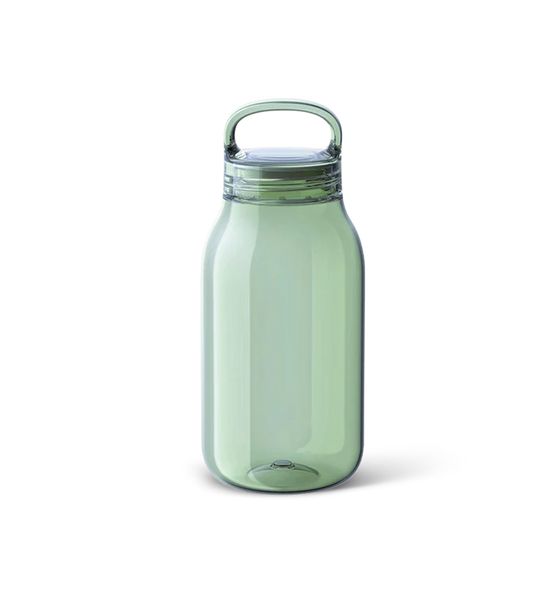 Kinto Small Water Bottle, Green 300 Ml