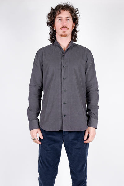 Hannes Roether Textured Cotton Shirt Livid