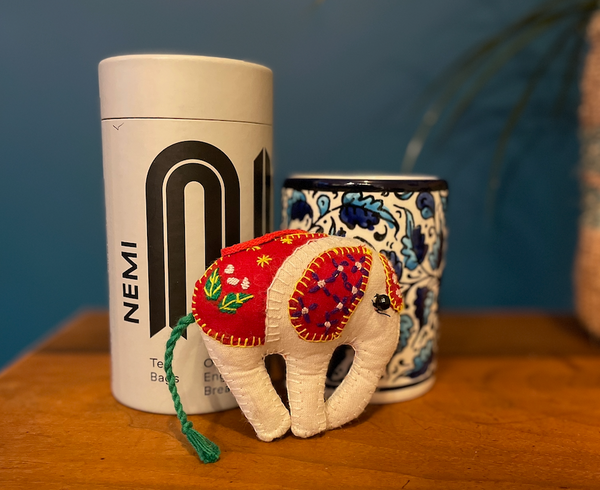 So Just Shop Elephant Who Came For Tea Gift Set