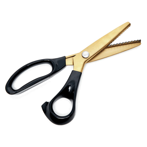 Groves Of Thame LTD Gold Pinking Shears 9.25in