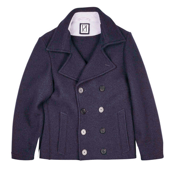 Puristic Project M02 Wool Peacoat - Navy