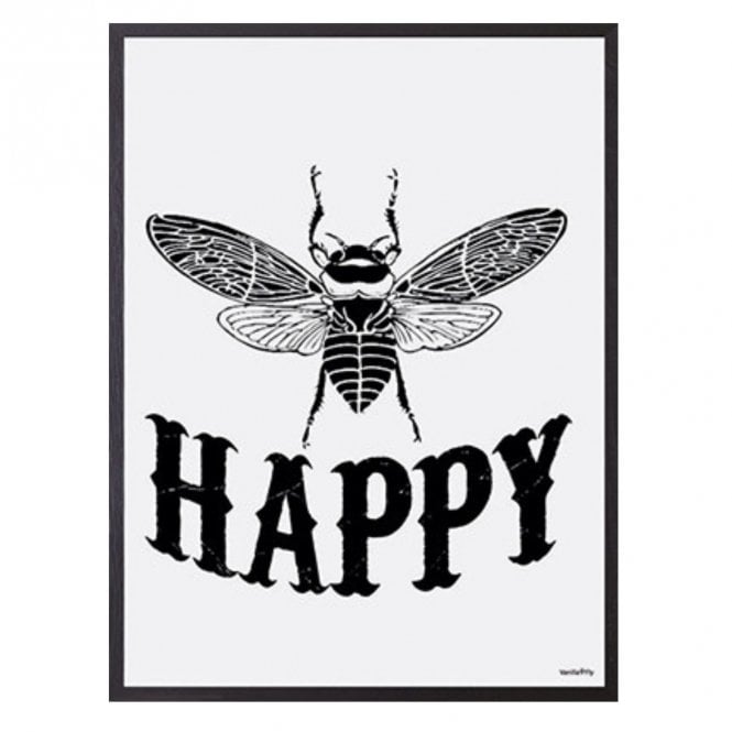 Vanilla Fly Happy Print *30% Off*