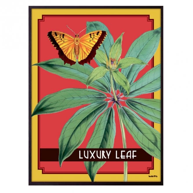 Vanilla Fly Luxury Leaf Print *30% Off*