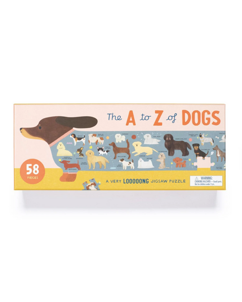 The Every Space The A-z Of Dogs 50 Piece Jigsaw Puzzle For 3+yrs.