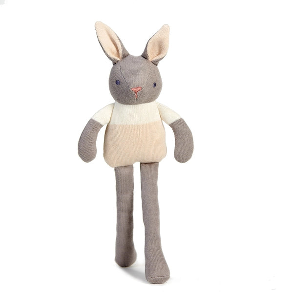 Threadbear Bunny Doll - Grey & White