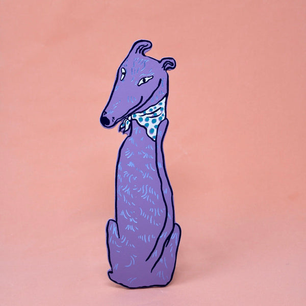 Ark Colour Design Ark Dog Tails Bookmark In Lilac