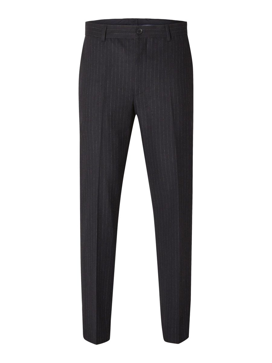 Selected Homme Slim Ayr Pinstriped Trousers