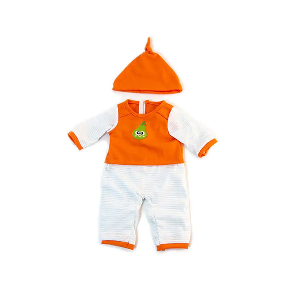 Miniland Cold Weather Orange Pyjamas Dolls Clothes Set 38cm