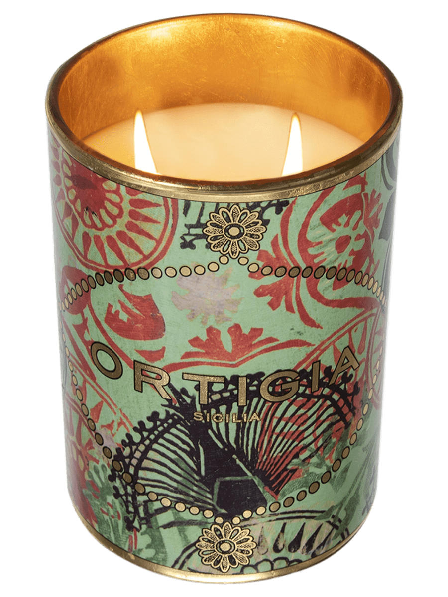 Ortigia Fico D'india Decorated Candle Medium