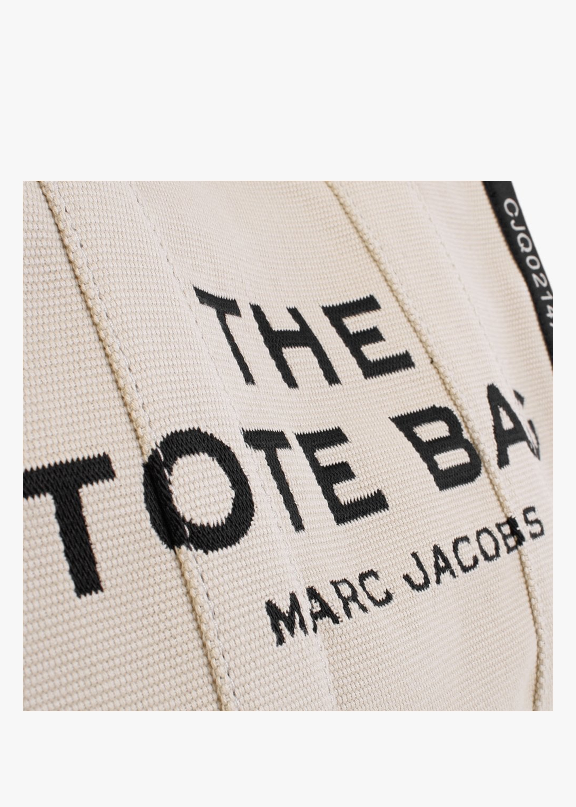 Borsa Tote piccola Jacquard - Marc Jacobs - Cotone - Sabbia calda