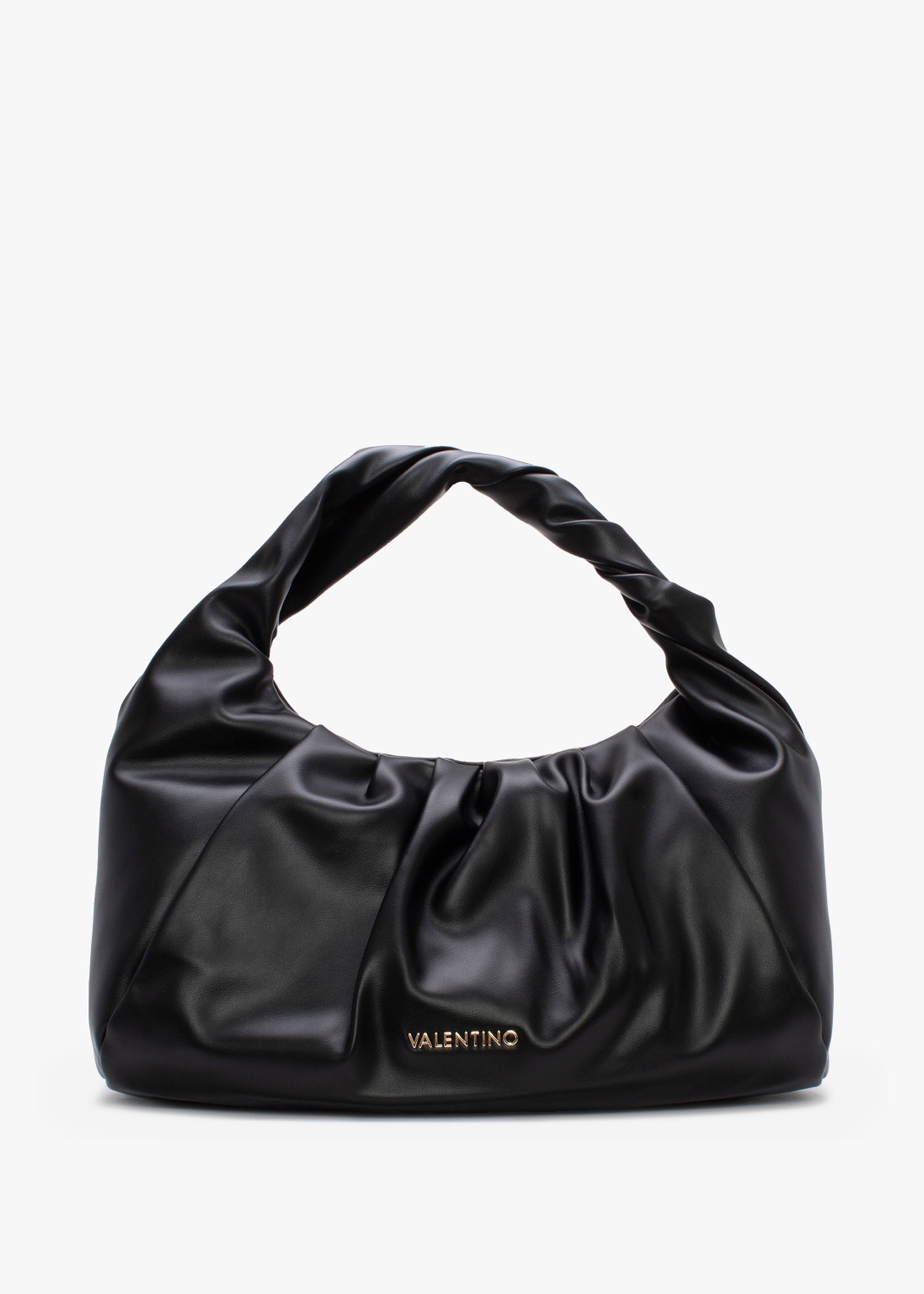 Valentino Large Lake Relove Recycle Black Hobo Bag