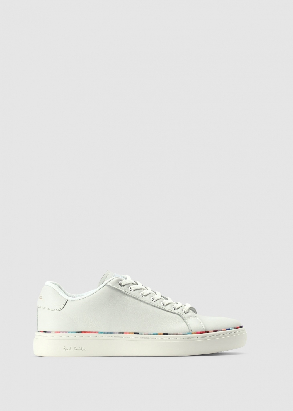 PS Paul Smith Ps Paul Smith Womens Lapin Swirl Band Trainers In White