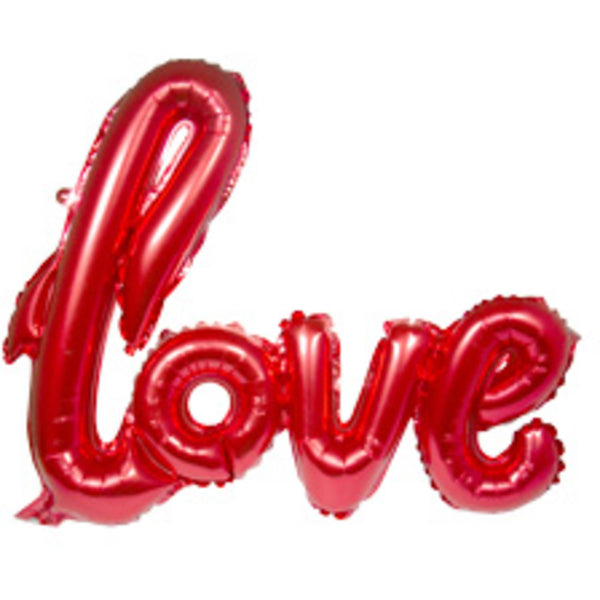 Folat Foil Balloon 'Love' Red - 70 x 60 cm