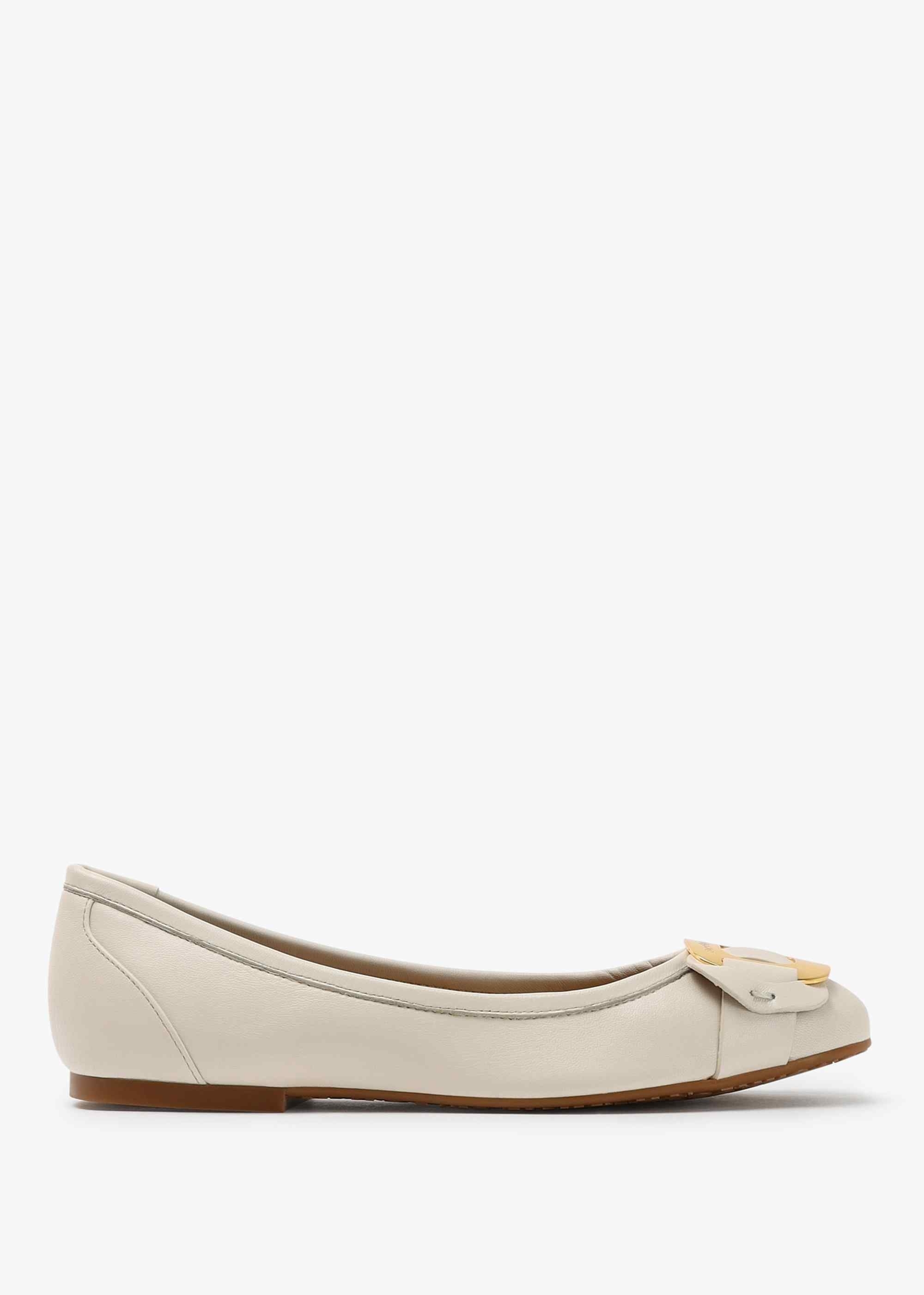 See by Chloe Chany White Ballet Flats