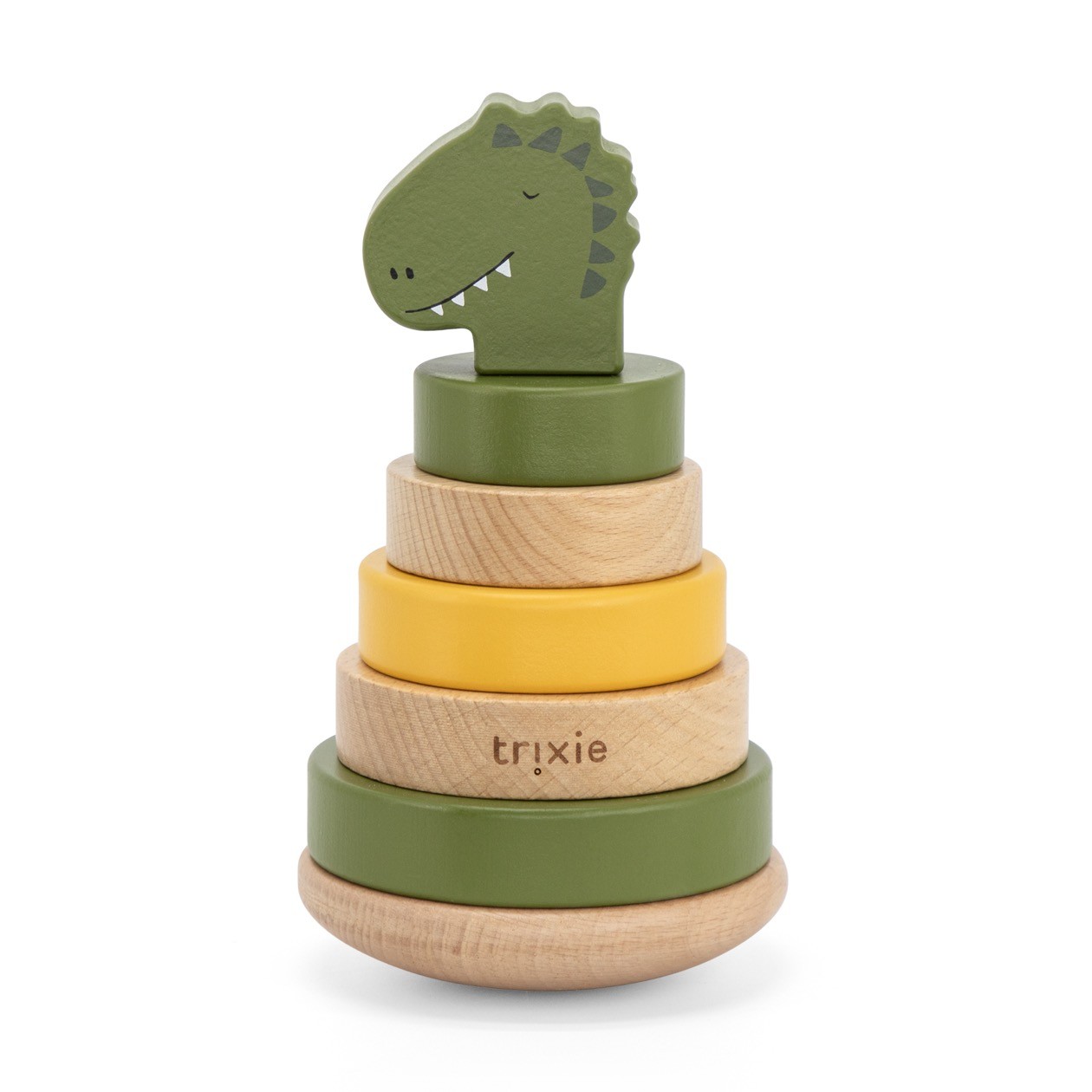 Trixie Trixie - Tour À Empiler Mr Dino En Bois