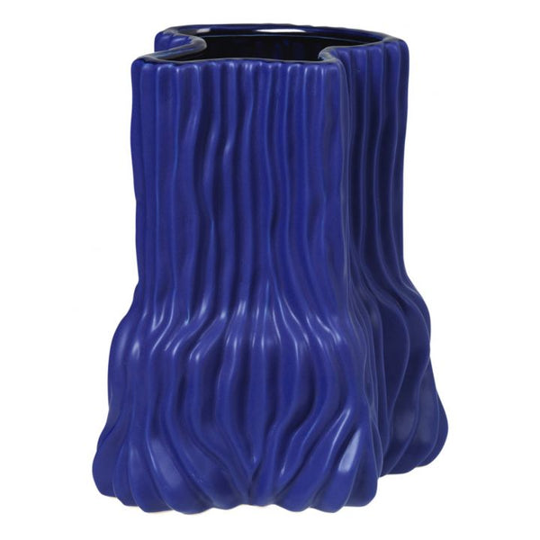 Rustik Lys Magny Vase - Blue