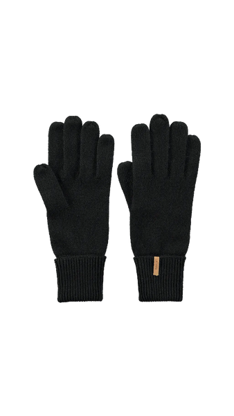 Barts  Fine Knitted Gloves - Black - Medium
