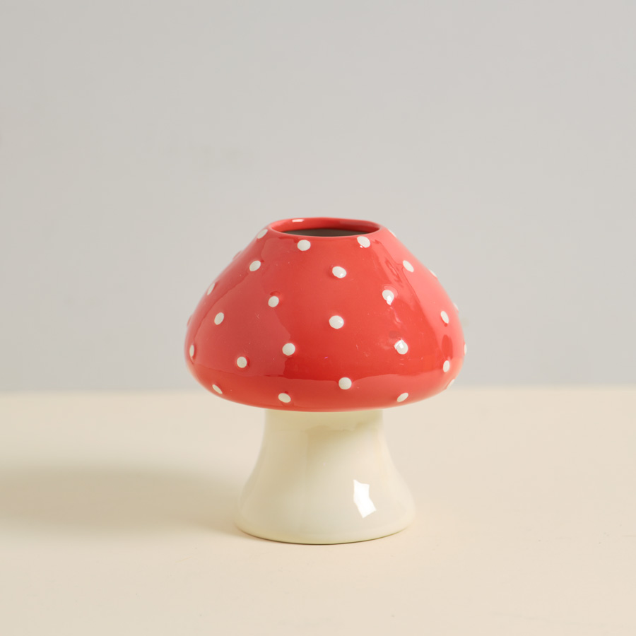 Ban.do Ceramic Mushroom Vase