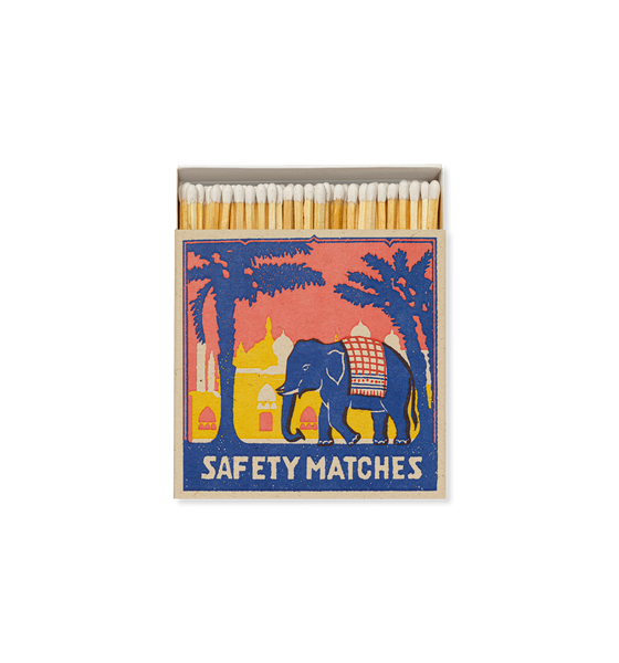Archivist Luxury Matches, Pink Elephants