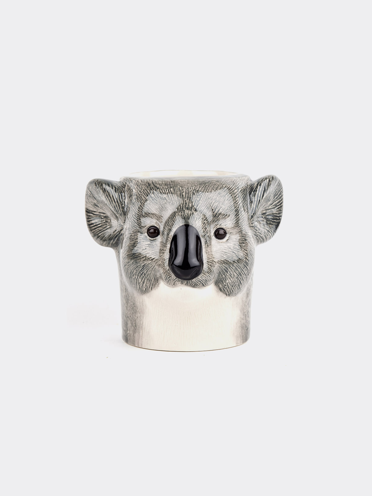 Quail Ceramics Hand-painted Ceramic Koala Pencil Vase Pot