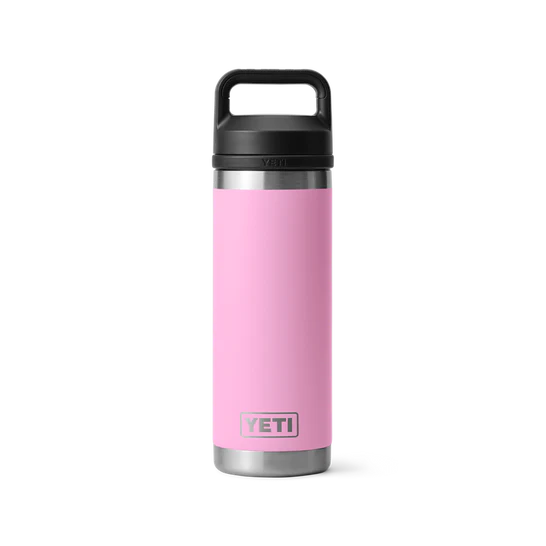 Yeti Rambler 18oz Bottle Chug - Power Pink
